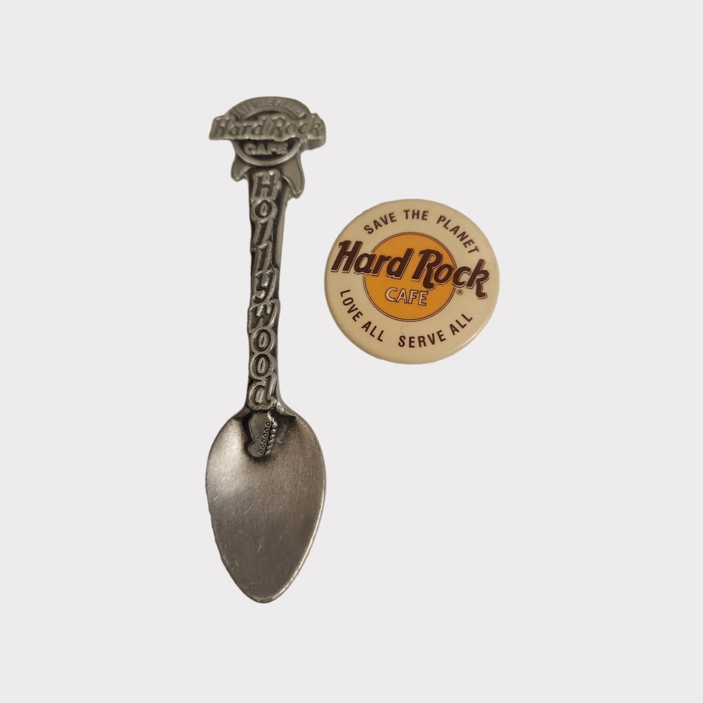 Hard rock‎ Hollywood spoon and pin